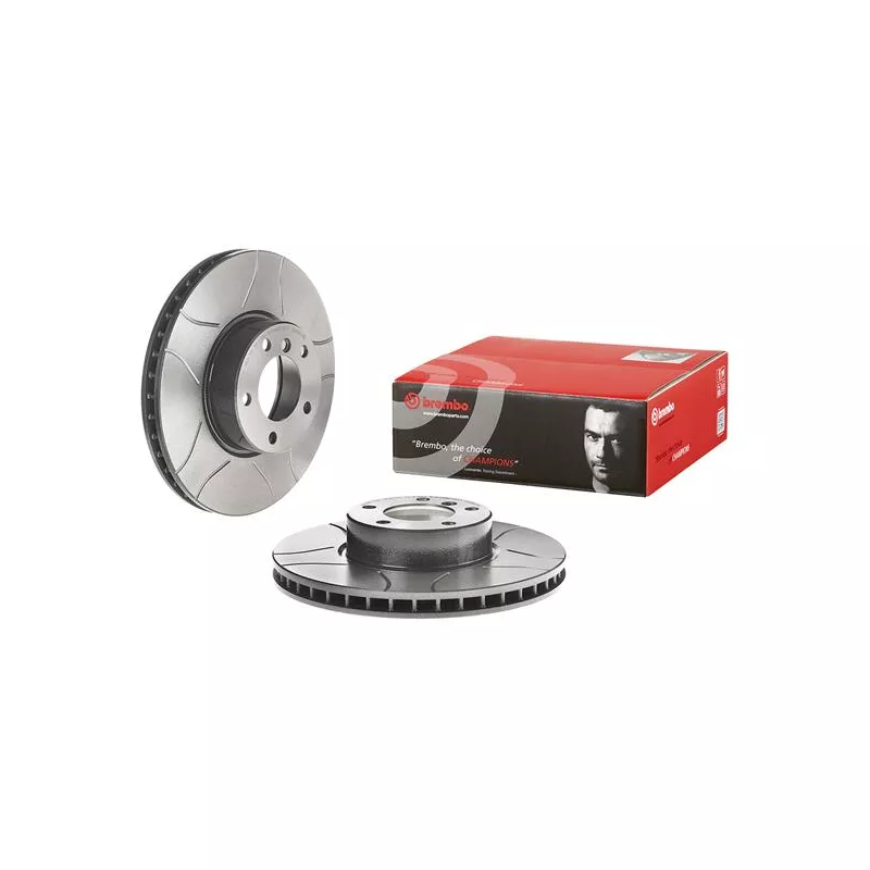 Jeu de 2 disques de frein avant BREMBO 09.8961.76