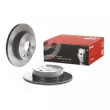 Jeu de 2 disques de frein arrière BREMBO 09.8969.21 - Visuel 1