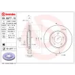 Jeu de 2 disques de frein avant BREMBO 09.8977.11 - Visuel 2
