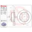 Jeu de 2 disques de frein avant BREMBO 09.9022.11 - Visuel 2