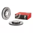 Jeu de 2 disques de frein avant BREMBO 09.9079.11 - Visuel 1