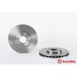 Jeu de 2 disques de frein avant BREMBO 09.9129.10 - Visuel 1
