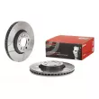 Jeu de 2 disques de frein avant BREMBO 09.9130.75 - Visuel 1
