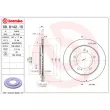 Jeu de 2 disques de frein avant BREMBO 09.9142.10 - Visuel 2