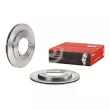 Jeu de 2 disques de frein avant BREMBO 09.9142.10 - Visuel 1