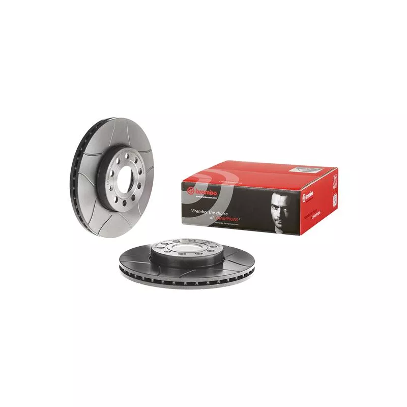 Jeu de 2 disques de frein avant BREMBO 09.9145.75