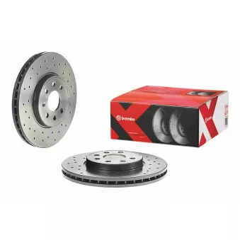 Jeu de 2 disques de frein avant BREMBO 09.9159.2X