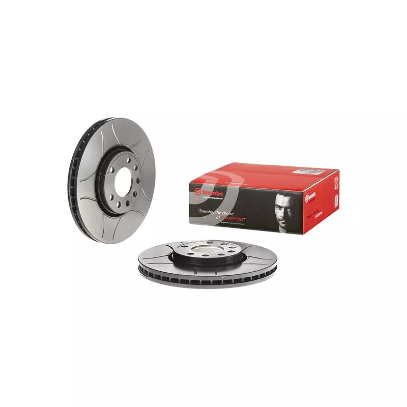 Jeu de 2 disques de frein avant BREMBO 09.9162.75