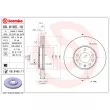 Jeu de 2 disques de frein avant BREMBO 09.9165.11 - Visuel 2