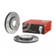 Jeu de 2 disques de frein avant BREMBO 09.9165.11 - Visuel 1