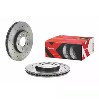 Jeu de 2 disques de frein avant BREMBO 09.9165.1X