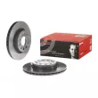 Jeu de 2 disques de frein avant BREMBO 09.9167.11 - Visuel 1