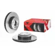 Jeu de 2 disques de frein avant BREMBO 09.9172.1X - Visuel 1