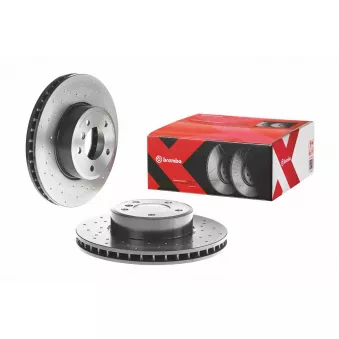Jeu de 2 disques de frein avant BREMBO 09.9172.1X