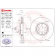 Jeu de 2 disques de frein avant BREMBO 09.9177.11 - Visuel 2
