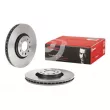 Jeu de 2 disques de frein avant BREMBO 09.9177.11 - Visuel 1