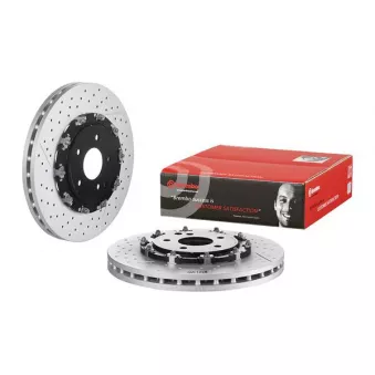 Jeu de 2 disques de frein avant BREMBO 09.9254.33