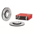 Jeu de 2 disques de frein arrière BREMBO 09.9264.11 - Visuel 1
