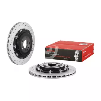 Jeu de 2 disques de frein arrière BREMBO 09.9315.23