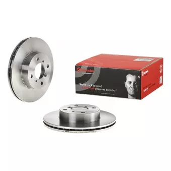 Jeu de 2 disques de frein avant BREMBO 09.9350.10
