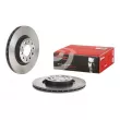 Jeu de 2 disques de frein arrière BREMBO 09.9366.11 - Visuel 1