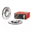 Jeu de 2 disques de frein avant BREMBO 09.9369.10 - Visuel 1