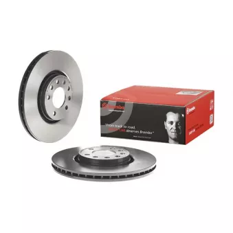 Jeu de 2 disques de frein avant BREMBO 09.9369.11