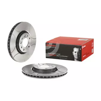 Jeu de 2 disques de frein avant BREMBO 09.9369.75
