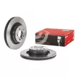 Jeu de 2 disques de frein avant BREMBO 09.9374.21 - Visuel 1