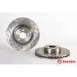 Jeu de 2 disques de frein avant BREMBO 09.9382.10 - Visuel 1