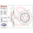 Jeu de 2 disques de frein arrière BREMBO 09.9425.1X - Visuel 2