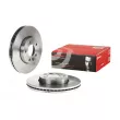 Jeu de 2 disques de frein avant BREMBO 09.9442.14 - Visuel 1
