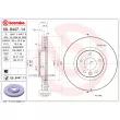 Jeu de 2 disques de frein avant BREMBO 09.9447.11 - Visuel 2