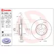 Jeu de 2 disques de frein avant BREMBO 09.9464.11 - Visuel 2