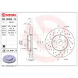 Jeu de 2 disques de frein avant BREMBO 09.9464.1X - Visuel 2