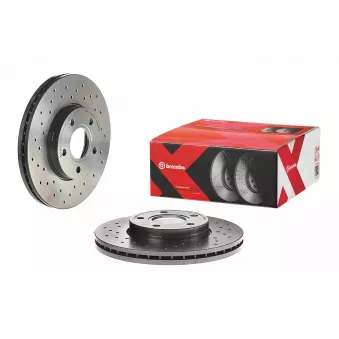 Jeu de 2 disques de frein avant BREMBO 09.9464.1X