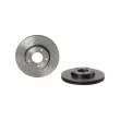 Jeu de 2 disques de frein avant BREMBO 09.9464.2X - Visuel 2