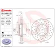 Jeu de 2 disques de frein avant BREMBO 09.9468.2X - Visuel 2