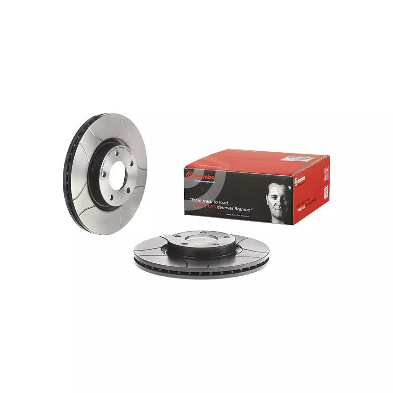 Jeu de 2 disques de frein avant BREMBO 09.9468.76