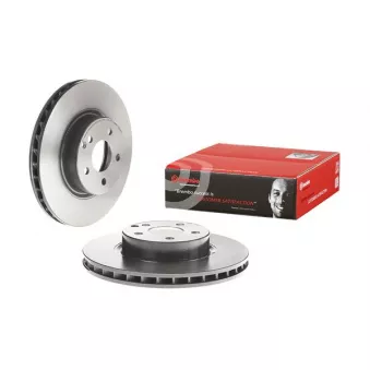 Jeu de 2 disques de frein avant BREMBO 09.9481.11