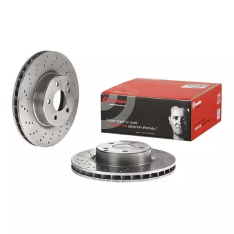 Jeu de 2 disques de frein avant BREMBO 09.9481.20