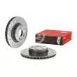 Jeu de 2 disques de frein avant BREMBO 09.9481.21 - Visuel 1