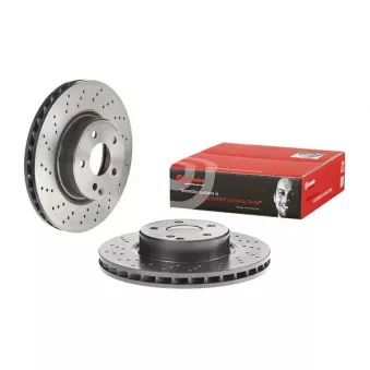Jeu de 2 disques de frein avant BREMBO 09.9481.21