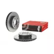 Jeu de 2 disques de frein avant BREMBO 09.9508.11 - Visuel 1