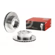 Jeu de 2 disques de frein arrière BREMBO 09.9510.11 - Visuel 1