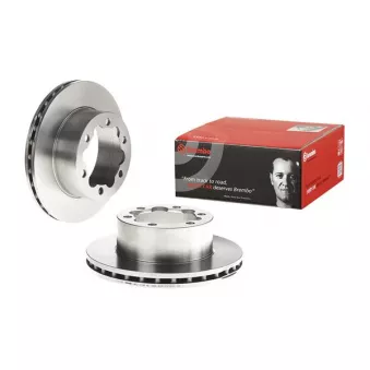 Jeu de 2 disques de frein arrière BREMBO 09.9510.14