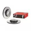Jeu de 2 disques de frein avant BREMBO 09.9540.11 - Visuel 1