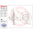 Jeu de 2 disques de frein avant BREMBO 09.9541.11 - Visuel 2