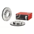 Jeu de 2 disques de frein avant BREMBO 09.9545.10 - Visuel 1