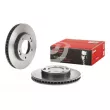 Jeu de 2 disques de frein avant BREMBO 09.9545.11 - Visuel 1
